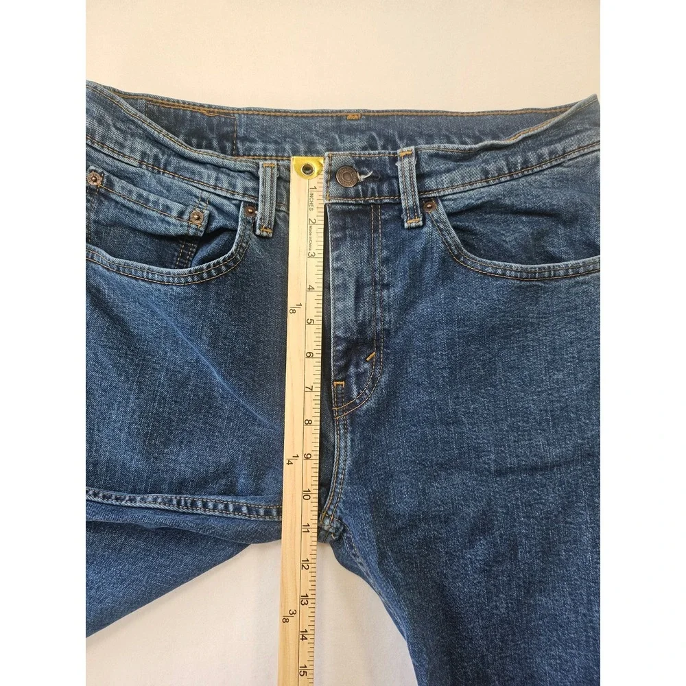 Levi's 505 Regular Fit Straight Leg Jeans -Tag Size Men's 32x32 (Actual 32x30.5)